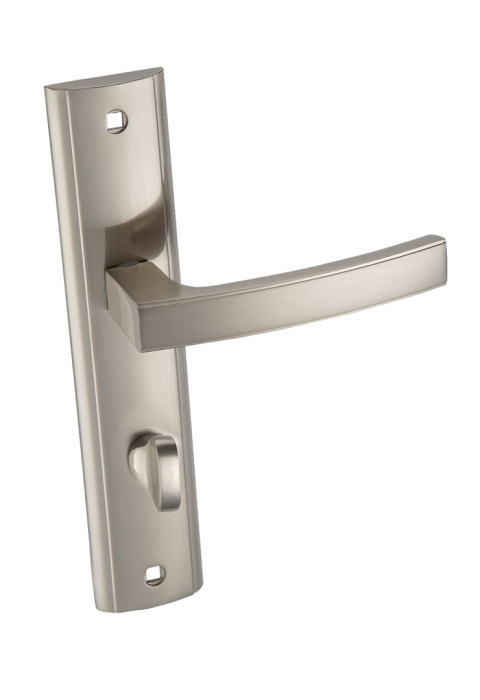 Klamka Hermes KHR 313 satyna długi szyld na wc rozstaw 72 mm Infinity Line