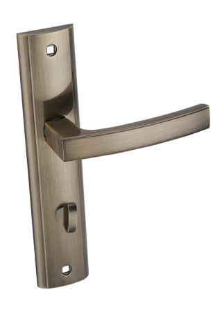 Klamka Hermes KHR 413 patyna długi szyld na wc rozstaw 72 mm Infinity Line