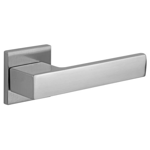 Klamka Total Q fit chrom-satyna na rozecie kwadratowej VDS