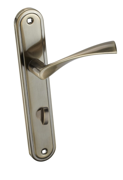 Klamka Laura KLR 413 patyna długi szyld na wc 72 mm Infinity Line