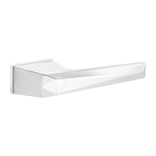 Klamka Veris fit chrom na rozecie prostokątnej VDS