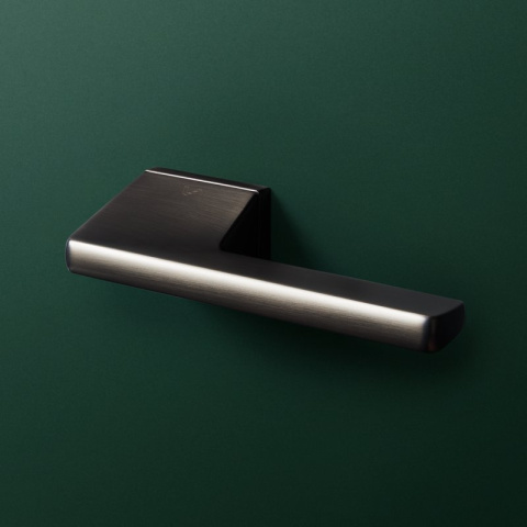 Klamka Hex fit antracyt na rozecie prostokątnej VDS