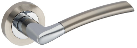 Klamka Dalia KDL O 100 chrom/satyna na rozecie okrągłej Infinity Line