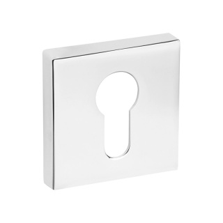 Rozeta kwadratowa R67 chrom wkładka