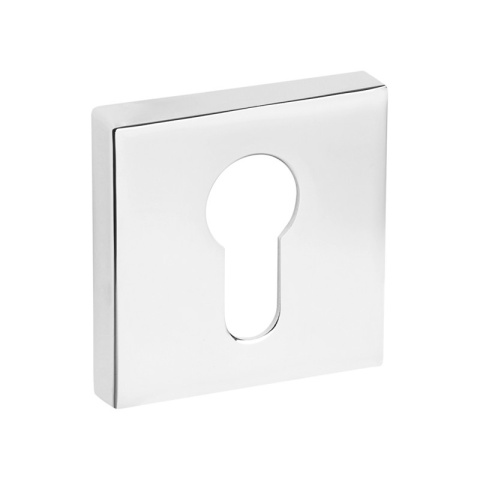 Rozeta kwadratowa R67 chrom wkładka