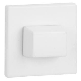 Rozeta kwadratowa R67F biała wc