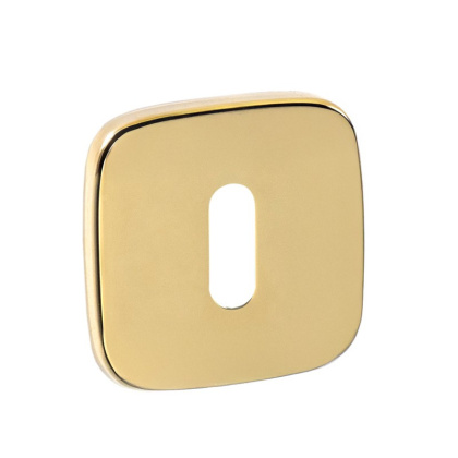 Rozeta kwadratowa R82F złota PVD klucz
