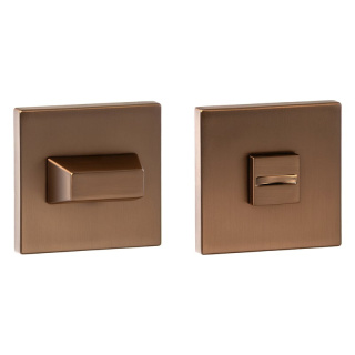 Rozeta kwadratowa R67F Slim brąz-satyna wc