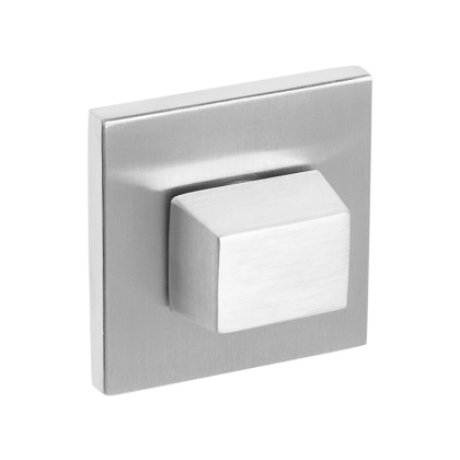 Rozeta kwadratowa R67F chrom szczotkowany wc