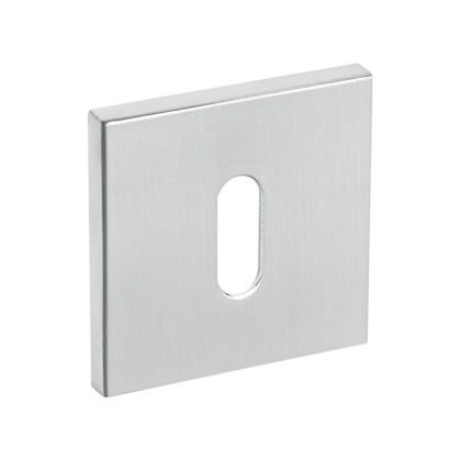 Rozeta kwadratowa R67F chrom-satyna klucz