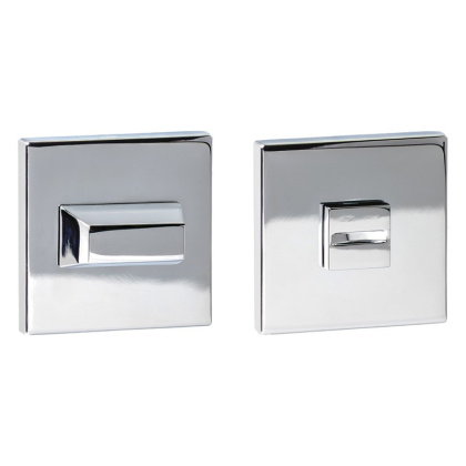 Rozeta kwadratowa R67F Slim chrom wc