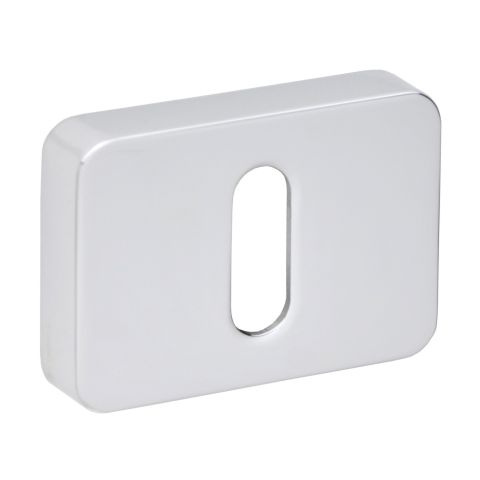 Rozeta prostokątna R71 chrom klucz