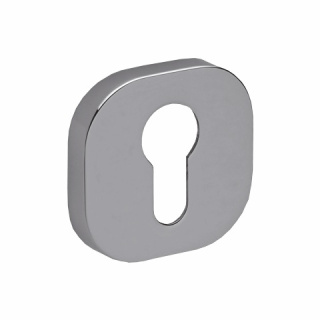 Rozeta kwadratowa R75 chrom wkładka