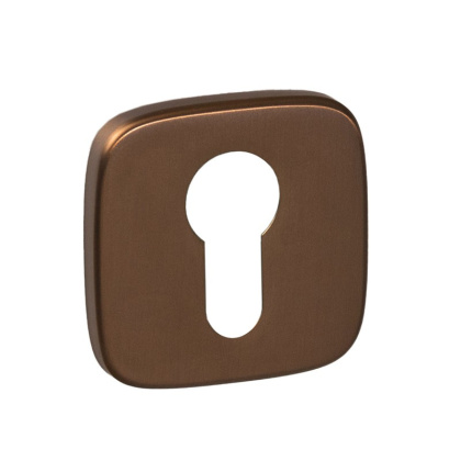 Rozeta kwadratowa R82F brąz-satyna wkładka