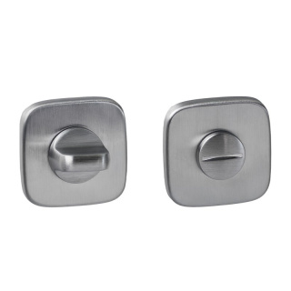 Rozeta kwadratowa R82F chrom szczotkowany wc