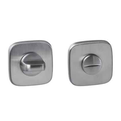 Rozeta kwadratowa R82F chrom szczotkowany wc