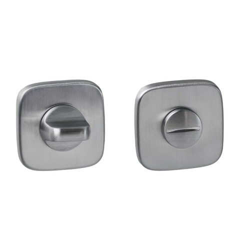 Rozeta kwadratowa R82F chrom szczotkowany wc