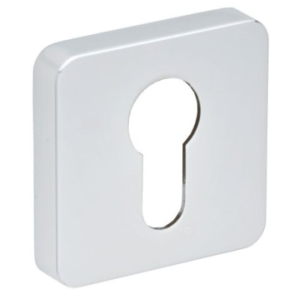 Rozeta kwadratowa R71 chrom wkładka