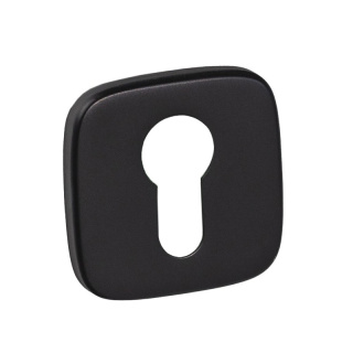 Rozeta kwadratowa R82F czarna wkładka