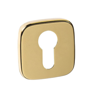 Rozeta kwadratowa R82F złota PVD wkładka
