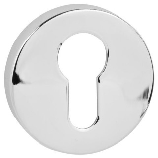 Rozeta okrągła R68 chrom wkładka