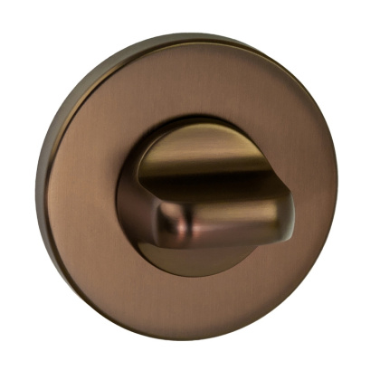Rozeta okrągła R68F brąz-satyna wc