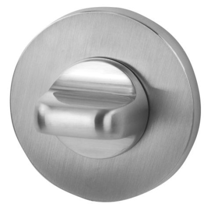 Rozeta okrągła R68F chrom-satyna wc