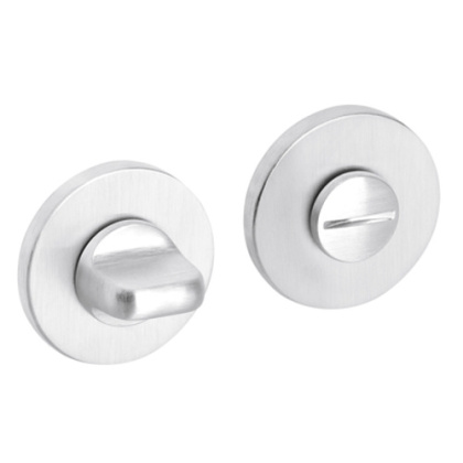 Rozeta okrągła R68F chrom szczotkowany wc