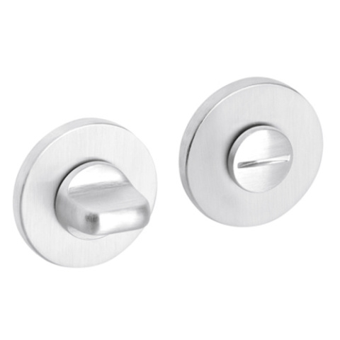 Rozeta okrągła R68F chrom szczotkowany wc