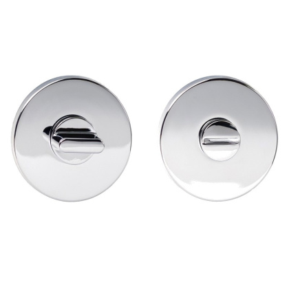 Rozeta okrągła R68F Slim chrom wc