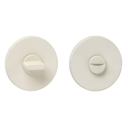 Rozeta okrągła R68F Slim ivory wc