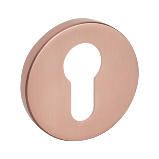 Rozeta okrągła R68F miedź-satyna wkładka