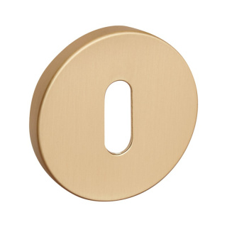 Rozeta okrągła R68F złoty-satyna klucz