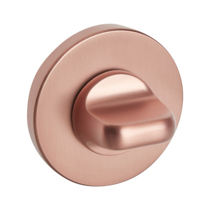 Rozeta okrągła R68F miedź-satyna wc