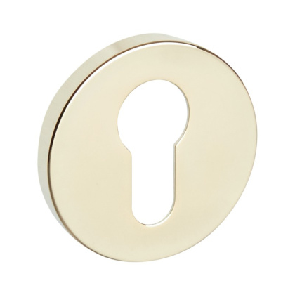 Rozeta okrągła R68F złota PVD wkładka