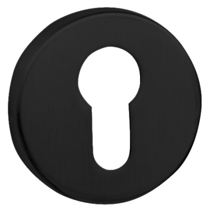 Rozeta okrągła R8 czarna wkładka
