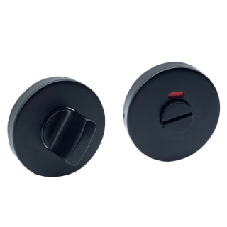 Rozeta okrągła R8 czarna wc z sygnalizacją wolny/zajęty