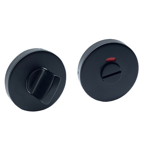 Rozeta okrągła R8 czarna wc z sygnalizacją wolny/zajęty