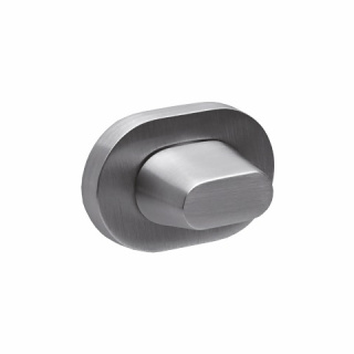 Rozeta owalna R75 chrom szczotkowany wc