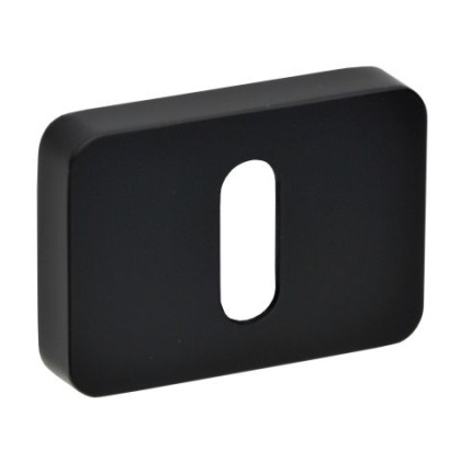 Rozeta prostokątna R71 czarna klucz