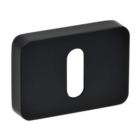 Rozeta prostokątna R71 czarna klucz