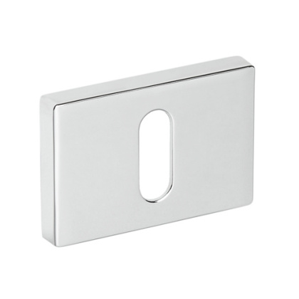 Rozeta prostokątna R76F chrom klucz