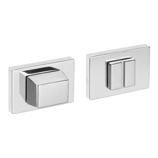 Rozeta prostokątna R76F chrom wc