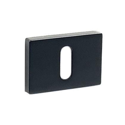 Rozeta prostokątna R76F czarna klucz
