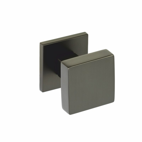 Gałka stała Q fit antracyt na rozecie kwadratowej VDS