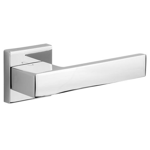 Klamka Total Q chrom na rozecie kwadratowej VDS