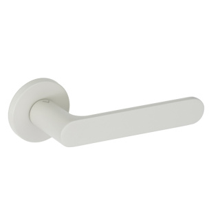 Klamka Creo fit ivory na rozecie okrągłej VDS