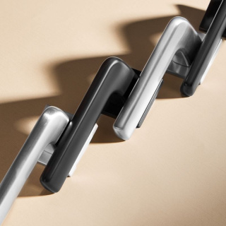 Klamka Divo Q fit chrom-satyna na rozecie kwadratowej VDS