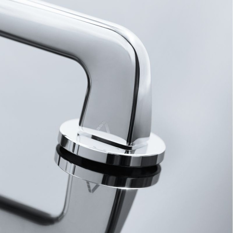 Klamka Divo fit chrom na rozecie okrągłej VDS