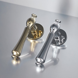 Klamka Fado fit chrom na rozecie okrągłej VDS